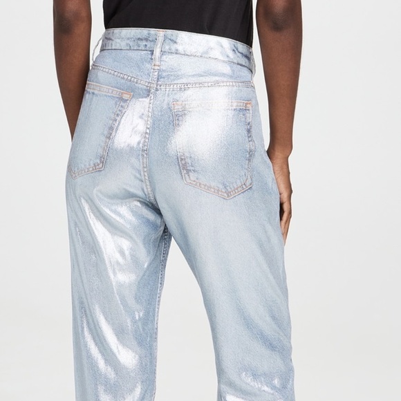 Rag & Bone Alex Liquid High Rise Straight Pants Size 24 - Picture 2 of 7